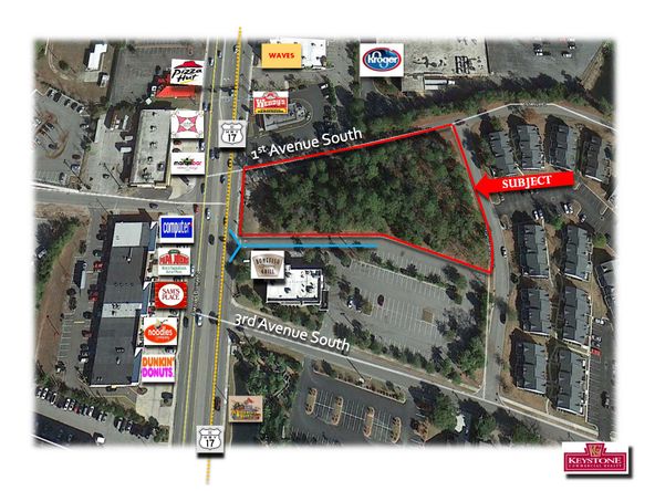 Chapman Tract-1.52 Acres For Lease-North Myrtle Beach: US Highway 17 North, Myrtle Beach, SC 29572